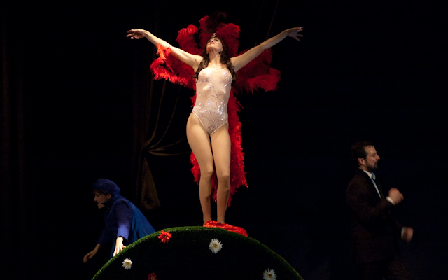 Ensaio do espectaculo Maria Mata-os, uma criacao de Primeiros Sintomas. Em cena no Teatro Maria Matos de 12 a 20 de Janeiro de 2010