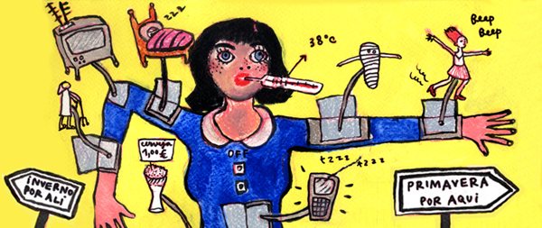 And God Created the Black Dress – Abril 2013 – Ilustração de Margarida Alfacinha