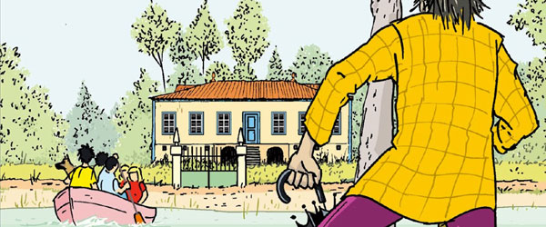 “Uma aventura na casa da lagoa” | Ana Maria Magalhães e Isabel Alçada