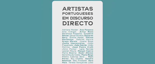 “Artistas portugueses em directo” | Miguel Matos