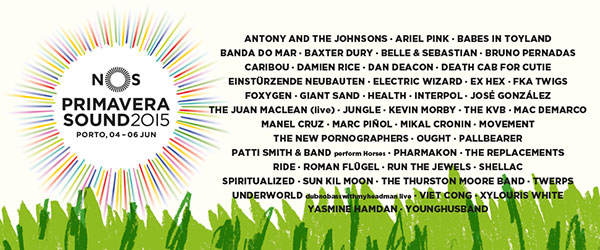 NOS Primavera Sound 2015 | Antevisão