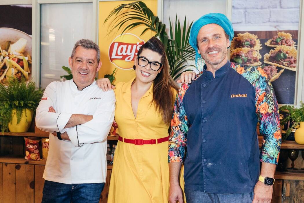 Lay’s_Chefs Rui Paula, Filipa Gomes e Chakall