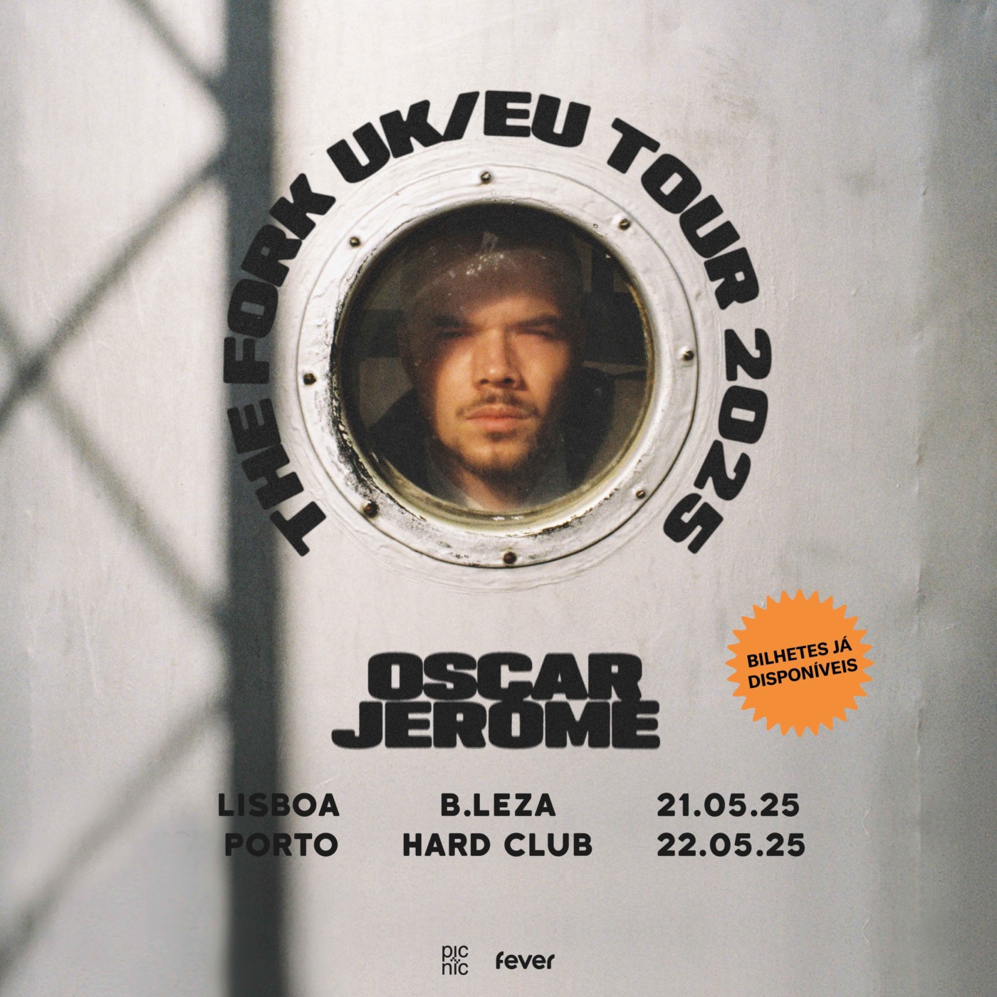 Oscar Jerome estreia-se em Portugal em 2025 - RDB | www.ruadebaixo.com