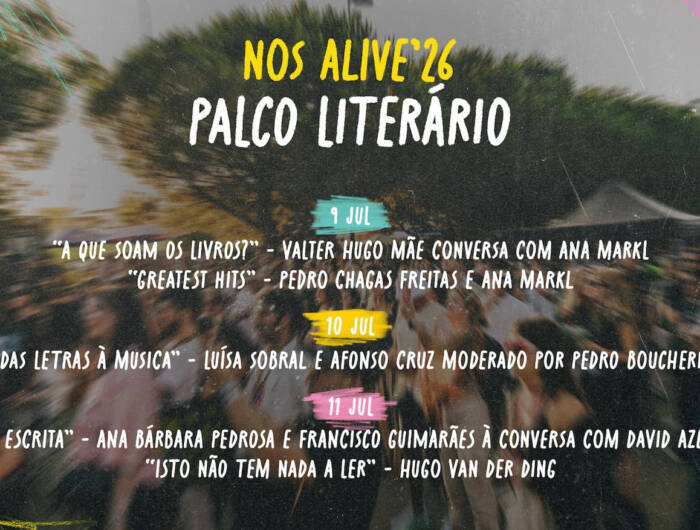 NOS Alive apresenta Palco Literário